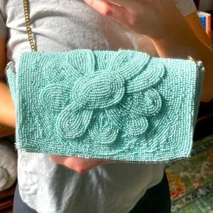 Anthropologie beaded clutch - BRAND NEW ✨
